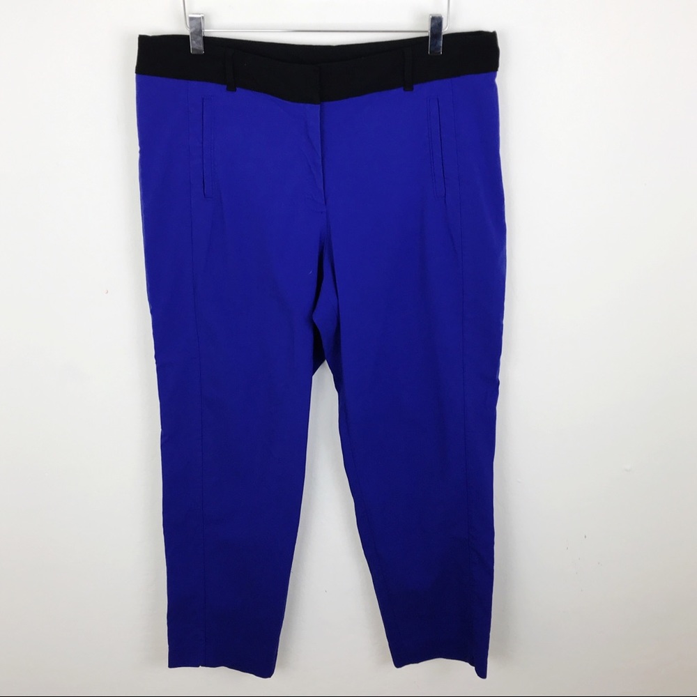 Lane Bryant Violet Career Work Pants Skinny Crop